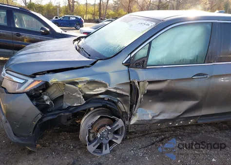 2017 Honda Ridgeline Rtl from USA, damaged, VIN 5FPYK2F56HB001735